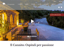 Tablet Screenshot of ilcannito.com